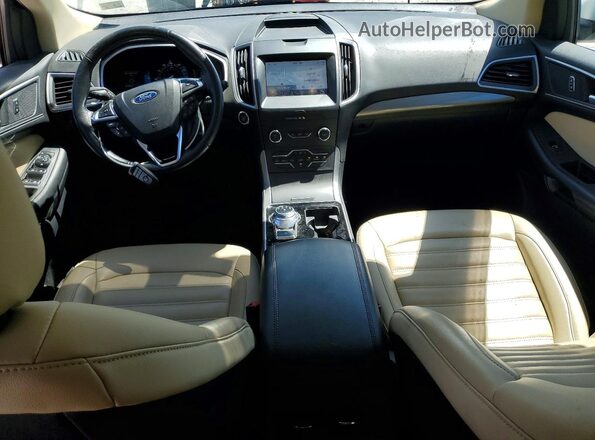 2FMPK4J99LBB50846 2020 FORD EDGE White Առջևի վահանակի տեսք