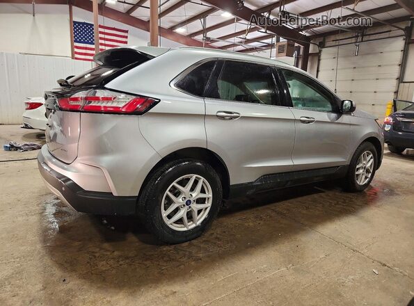 2FMPK4J99MBA35147 2021 FORD EDGE Silver Հետևի աջ