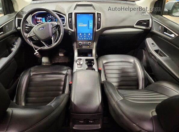 2FMPK4J99MBA35147 2021 FORD EDGE Silver Առջևի վահանակի տեսք
