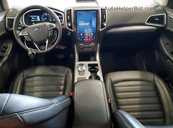 2FMPK4J99MBA49565 2021 FORD EDGE Silver წინა პანელის ხედი