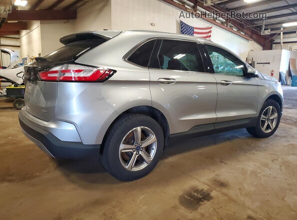 2FMPK4J99MBA59416 2021 FORD EDGE Серебряный Задняя правая четверть