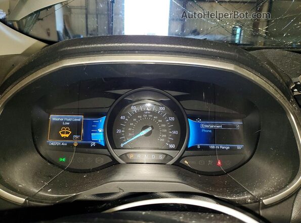 2FMPK4J99MBA59416 2021 FORD EDGE Серебряный Вид щитка приборов