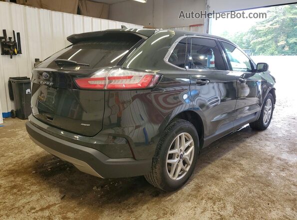 2FMPK4J99NBA05597 2022 FORD EDGE Green Trasero derecho
