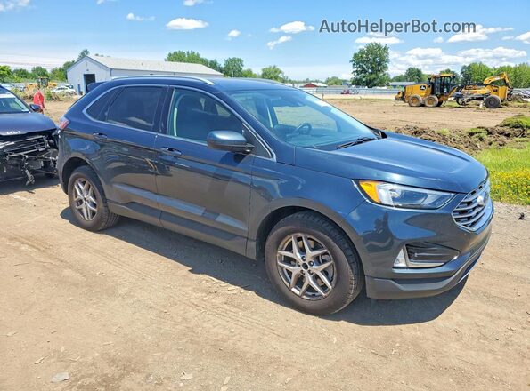 2FMPK4J99NBA71311 2022 FORD EDGE Blue Առջևի աջ