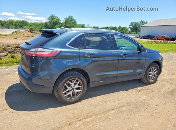 2FMPK4J99NBA71311 2022 FORD EDGE Blue Հետևի աջ