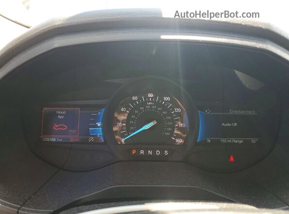 2FMPK4J99NBA71311 2022 FORD EDGE Blue Սարքավորումների վահանակի տեսք