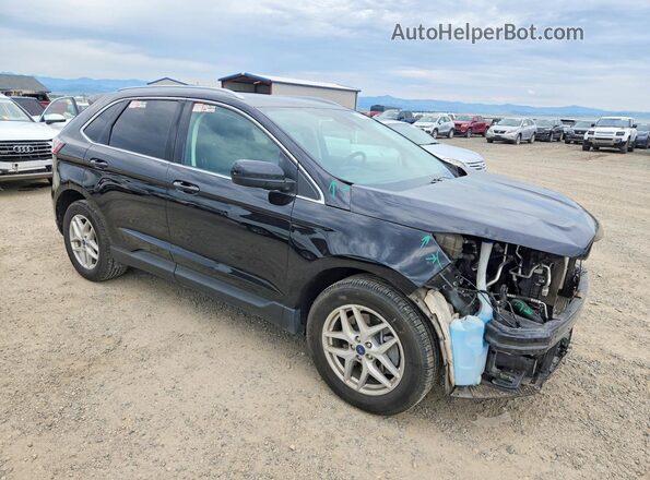 2FMPK4J99NBA75410 2022 FORD EDGE Black Առջևի աջ