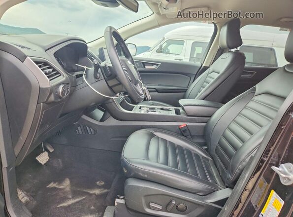 2FMPK4J99NBA75410 2022 FORD EDGE Black Սալոնի դիմացի տեսք