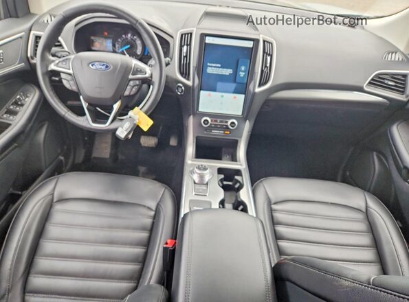 2FMPK4J99NBA75410 2022 FORD EDGE Black Առջևի վահանակի տեսք