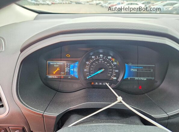 2FMPK4J99NBA75410 2022 FORD EDGE Black Սարքավորումների վահանակի տեսք