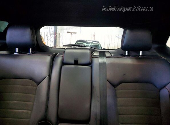 2FMPK4J99NBA97360 2022 FORD EDGE Black Rear seats view