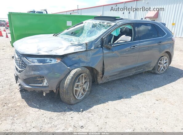 2FMPK4J99PBA02945 2023 FORD EDGE Gray წინა მარცხენა ხედი სამი მეოთხედიდან