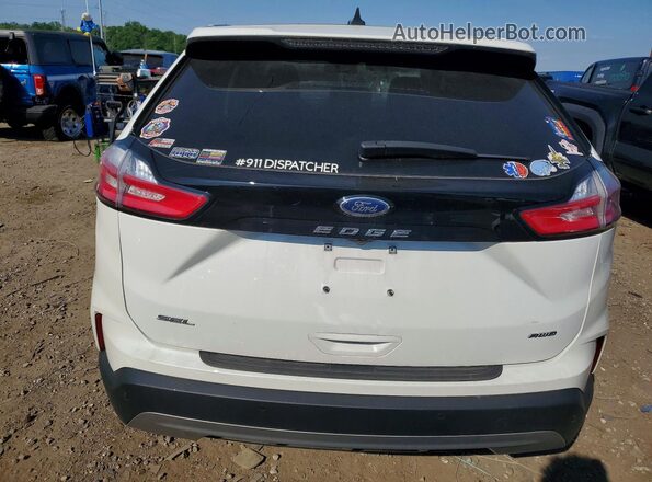 2FMPK4J99PBA40661 2023 FORD EDGE White Вид ззаду