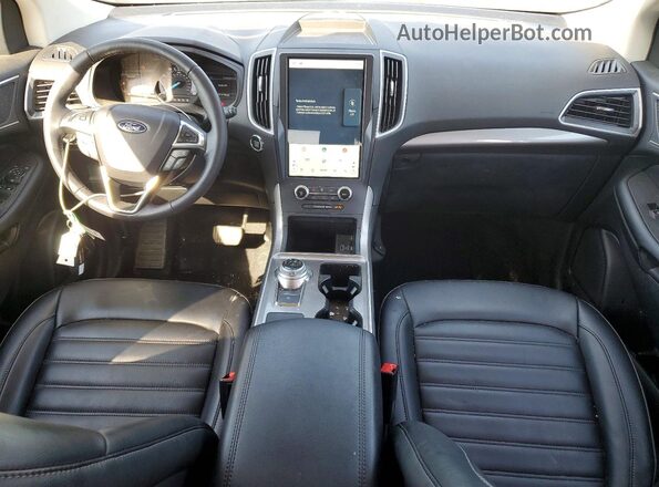 2FMPK4J99PBA40661 2023 FORD EDGE White Вид панелі приладів