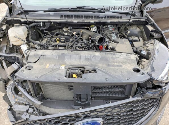 2FMPK4J99PBA60361 2023 FORD EDGE Black Vista del compartimento del motor