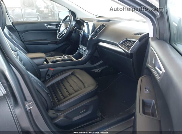 2FMPK4J99RBA04262 2024 FORD EDGE Gray Вид салону спереду