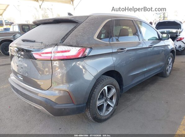 2FMPK4J99RBA04262 2024 FORD EDGE Gray Задня права чверть