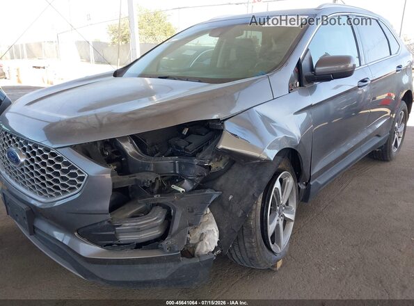2FMPK4J99RBA04262 2024 FORD EDGE Gray Вид спереду