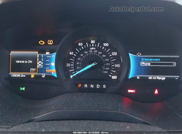 2FMPK4J99RBA04262 2024 FORD EDGE Gray Вид задніх сидінь