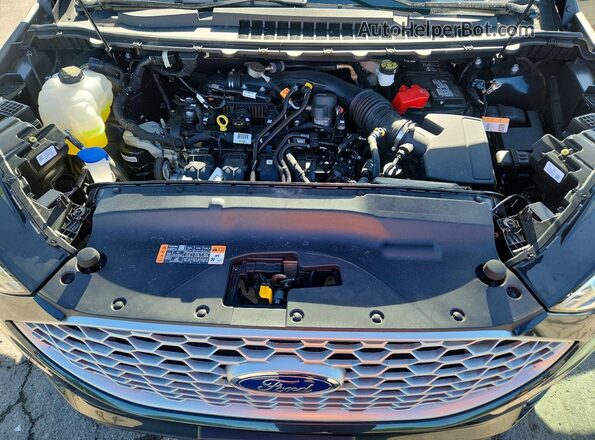 2FMPK4J99RBA09462 2024 FORD EDGE Black Vista del compartimento del motor
