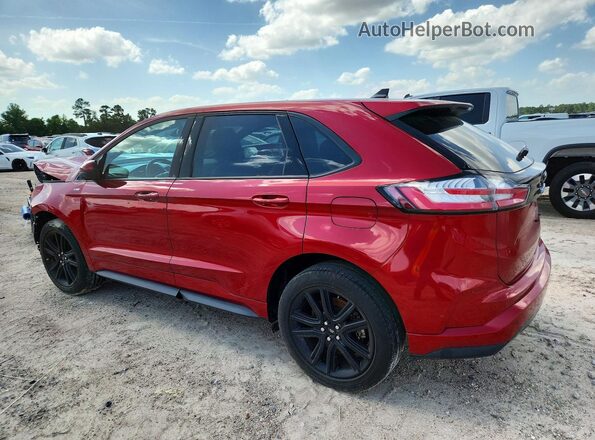 2FMPK4J99RBA49251 2024 FORD EDGE Red Rear left