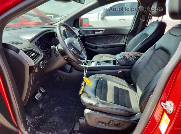 2FMPK4J99RBA49251 2024 FORD EDGE Red Front interior view