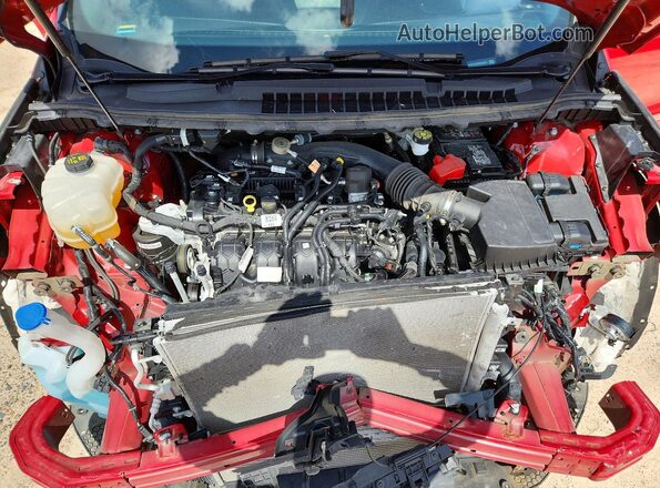 2FMPK4J99RBA49251 2024 FORD EDGE Red Engine compartment view