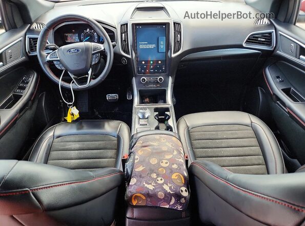 2FMPK4J99RBA49251 2024 FORD EDGE Red Dashboard view
