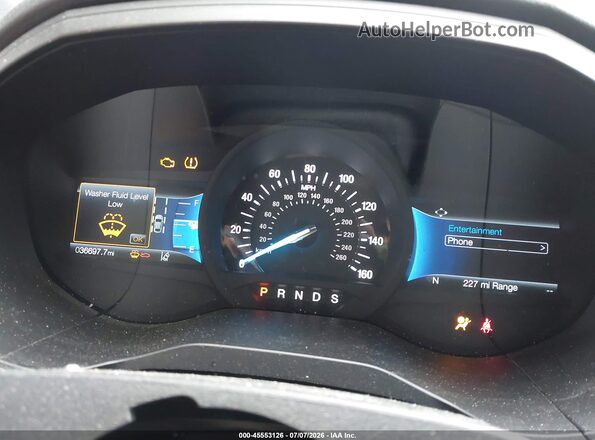 2FMPK4J99RBA96165 2024 FORD EDGE White უკანა სავარძლების ხედი