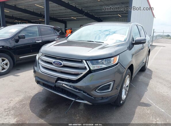 2FMPK4J9XGBB03735 2016 FORD EDGE Серый Вид спереди