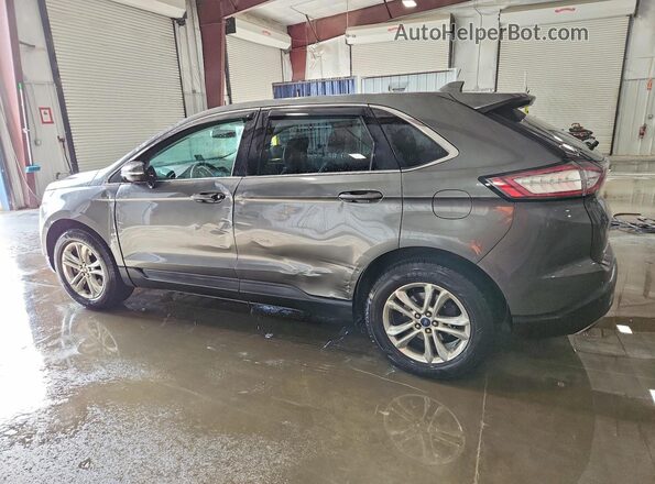 2FMPK4J9XGBB86941 2016 FORD EDGE Gray Trasero izquierdo