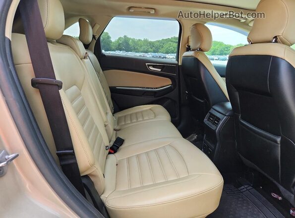 2FMPK4J9XHBB71423 2017 FORD EDGE Кремовый Вид задней части салона