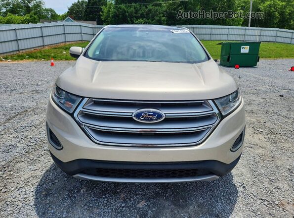 2FMPK4J9XHBB71423 2017 FORD EDGE Кремовый Вид спереди
