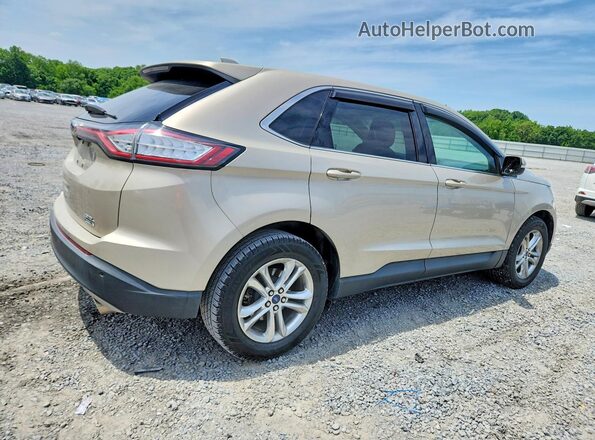 2FMPK4J9XHBB71423 2017 FORD EDGE Кремовый Задняя правая четверть