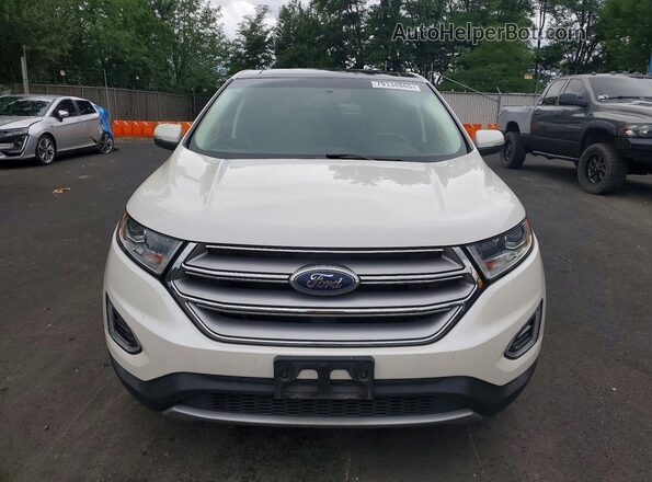 2FMPK4J9XHBB74998 2017 FORD EDGE White Widok z przodu