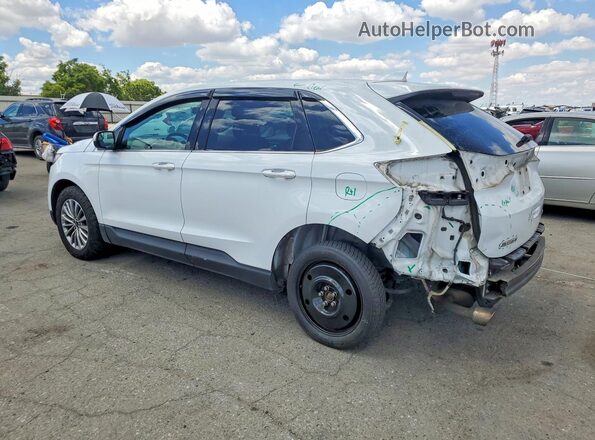 2FMPK4J9XHBC27344 2017 FORD EDGE White Trasero izquierdo