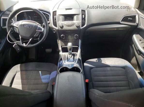 2FMPK4J9XHBC27344 2017 FORD EDGE White Vista del salpicadero