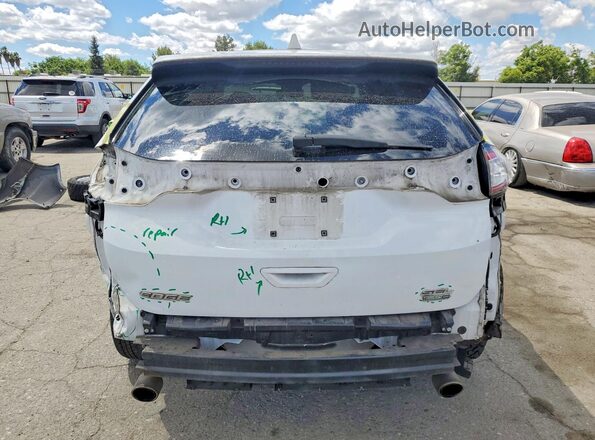 2FMPK4J9XHBC27344 2017 FORD EDGE White Vista trasera