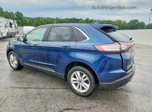 2FMPK4J9XHBC47903 2017 FORD EDGE Blue Tył lewy
