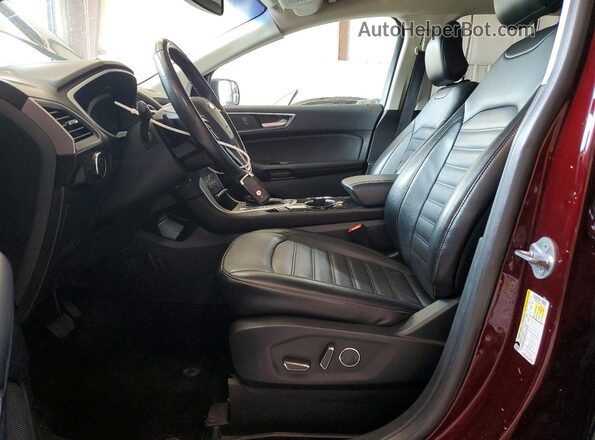 2FMPK4J9XJBC11523 2018 FORD EDGE Burgundy Սալոնի դիմացի տեսք