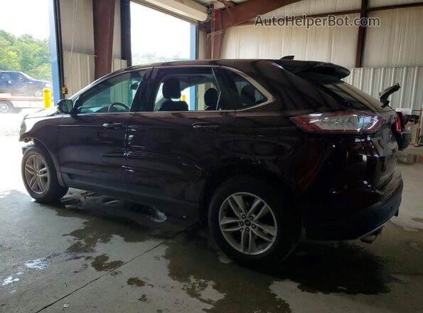 2FMPK4J9XJBC11523 2018 FORD EDGE Burgundy Հետևի ձախ