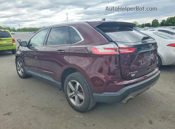 2FMPK4J9XKBB30992 2019 FORD EDGE Burgundy Задня ліва чверть