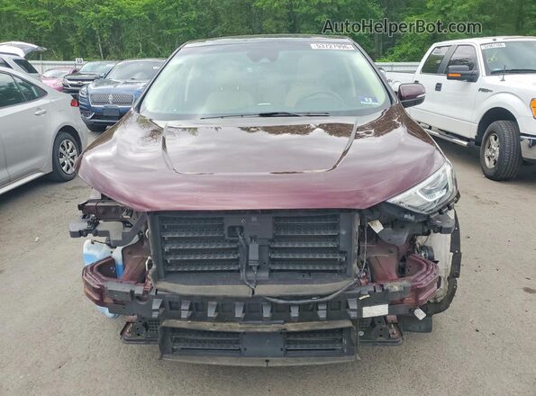 2FMPK4J9XKBB30992 2019 FORD EDGE Burgundy Вид спереду