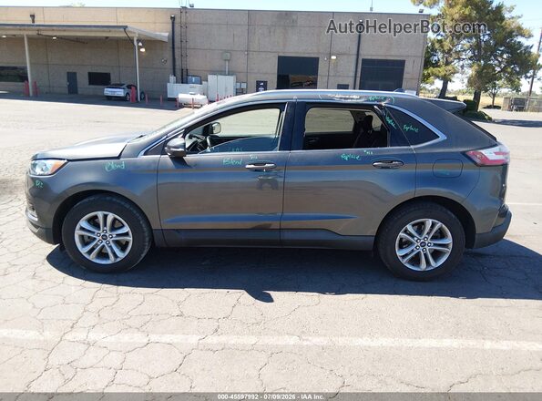 2FMPK4J9XKBB70196 2019 FORD EDGE Серый Панорамный вид салона 360°
