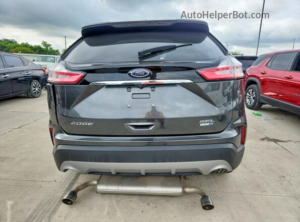 2FMPK4J9XKBC56401 2019 FORD EDGE Gray Вид ззаду