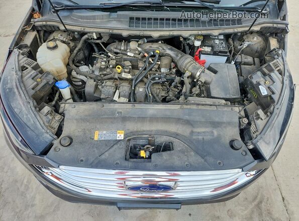 2FMPK4J9XKBC56401 2019 FORD EDGE Gray Вид задньої частини салону