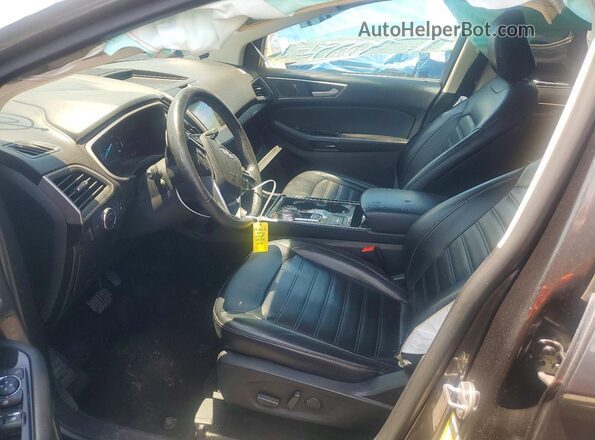 2FMPK4J9XLBA01619 2020 FORD EDGE Gray Widok wnętrza z przodu