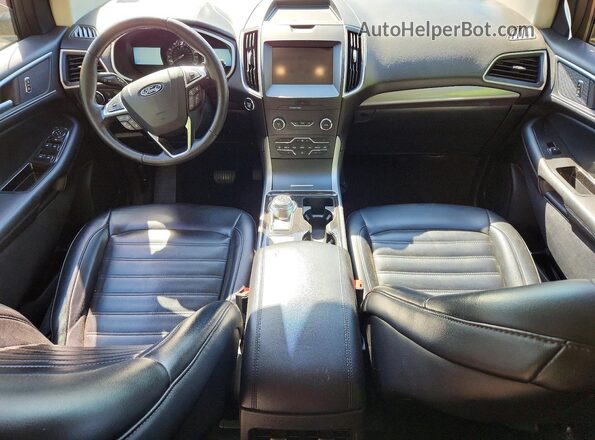 2FMPK4J9XLBA01619 2020 FORD EDGE Gray Widok deski rozdzielczej