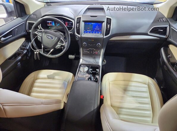 2FMPK4J9XLBA88082 2020 FORD EDGE Silver Առջևի վահանակի տեսք