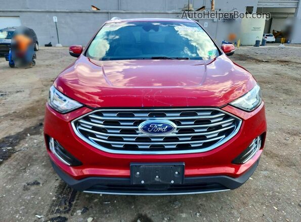 2FMPK4J9XLBA97316 2020 FORD EDGE Red Դիմացի տեսք